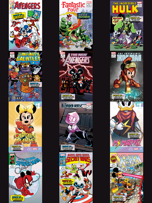 Full Set of 2023 Disney100 Marvel Variants!!!