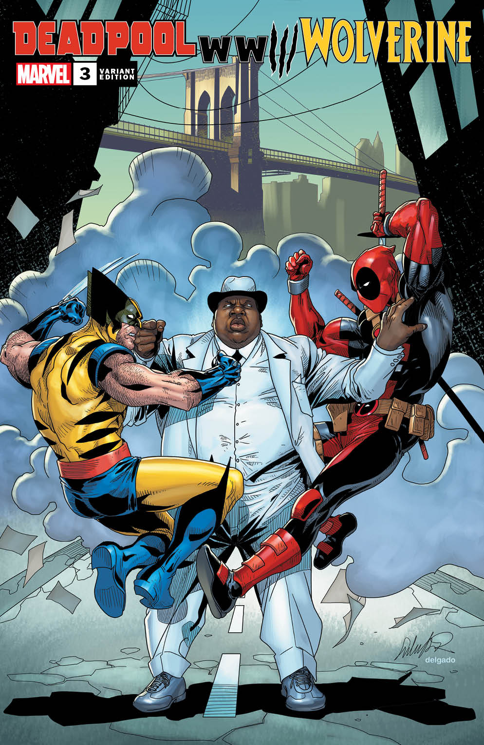 DEADPOOL & WOLVERINE: WWIII #3 Notorious B.I.G. Variant