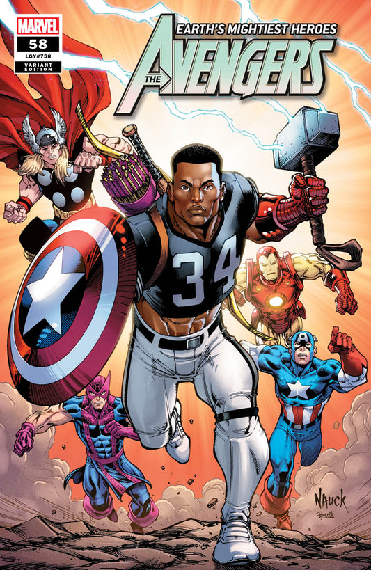 Avengers #58 Bo Jackson Variant